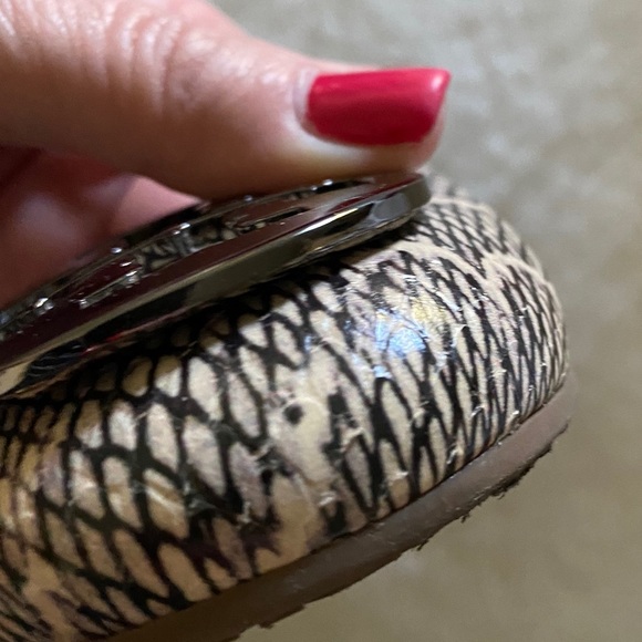 Tory Burch Reva Ballet Cobra print Size 9 - Picture 3 of 5